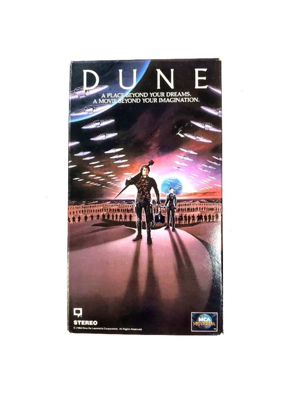 Dune 1984 VHS Movie MCA Home Video David Lynch Sci-Fi Classic PG-13